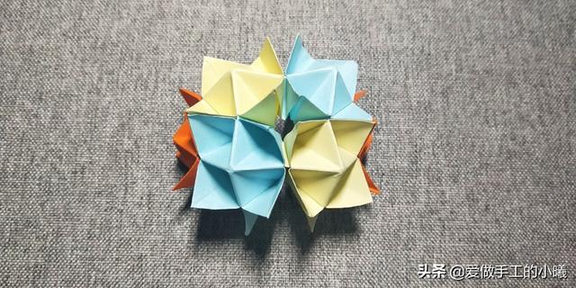最簡單的花球的折紙教程（簡單花球折紙圖解）27