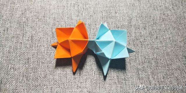 最簡單的花球的折紙教程（簡單花球折紙圖解）21