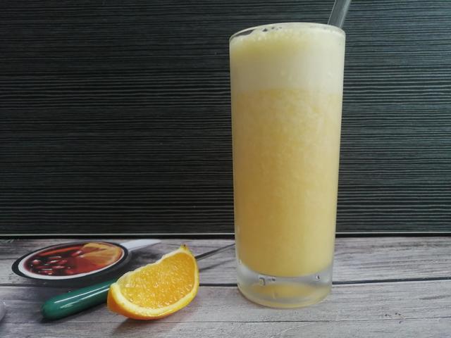 鮮橙汁的正确打開方式（原生态零添加富含營養的冰榨橙汁來了）1
