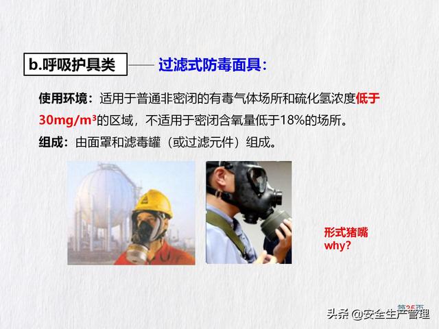 勞動防護用品分類及使用内容（勞動防護用品PPE知識）35