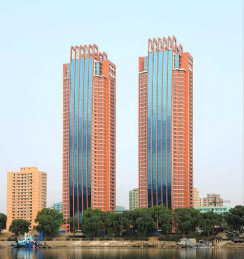 朝鮮首都是什麼樣的建築（出乎意料朝鮮平壤超150米的建築物數量）7