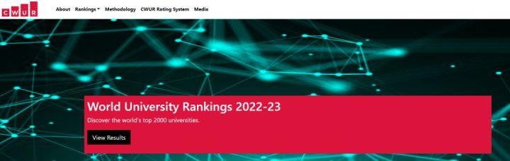 qs2022世界大學排名（2022-2023年度CWUR世界大學排名出爐）1