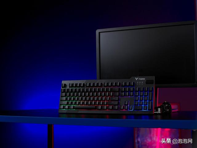雷柏鍵盤v500s開啟鍵盤燈（打開新世界雷柏V50S背光遊戲鍵盤上市）1