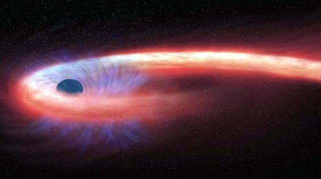 被黑洞吸進去的星球會變成什麼（被黑洞吞噬的星球）2