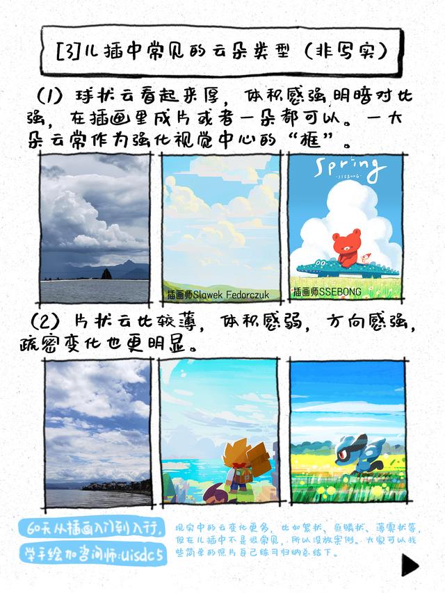 雲的寫實畫法（繪畫教程雲球體雲）3
