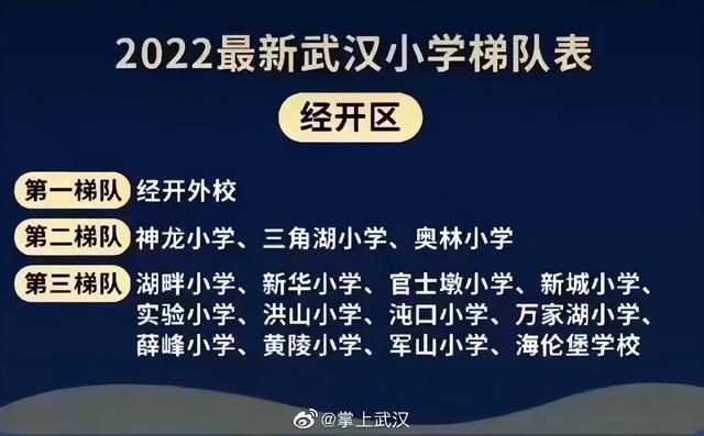 武漢各區小學排行榜（2022武漢各城區小學梯隊排名）8