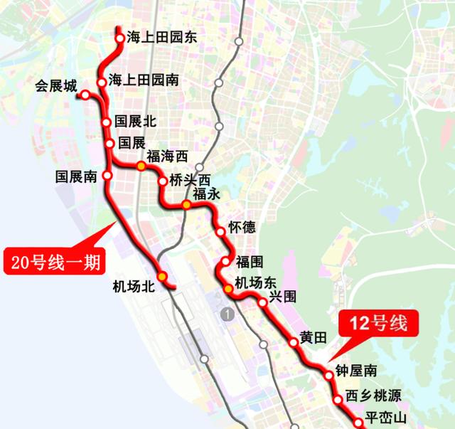 深圳地鐵14号線最新站點規劃（深圳地鐵四期站名規劃公布）4