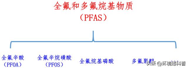 全氟烷基磺酸鹽化學式（全氟和多氟烷基物質PFAS）2