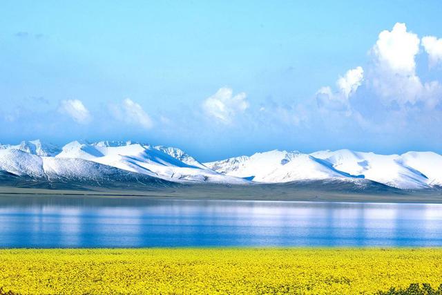 青海湖最開始形成鹹水湖的原因（每年增加4個西湖水量）6