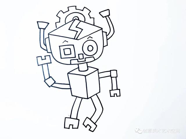創意美術機器人課件（教程創意美術機器人）9