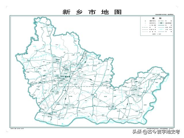 河南各縣市地圖（河南省各市縣地圖）48