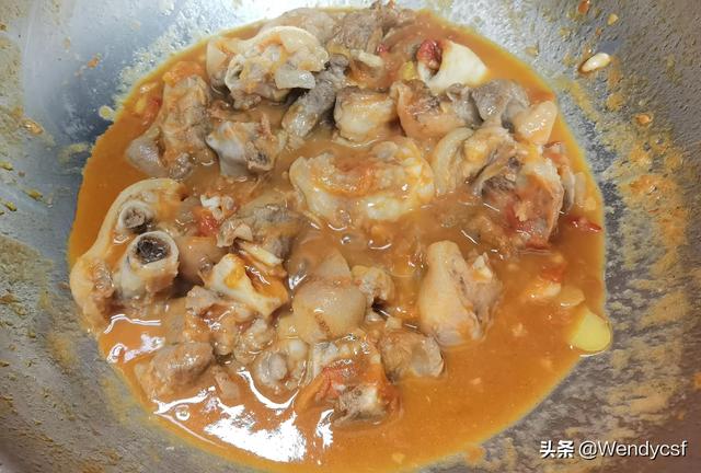 正宗廣東蚝油焖豬手做法（番茄焖豬手不油膩）6