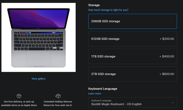 macbook pro16寸購買建議（為什麼你不應該購入256GB的MacBook）2