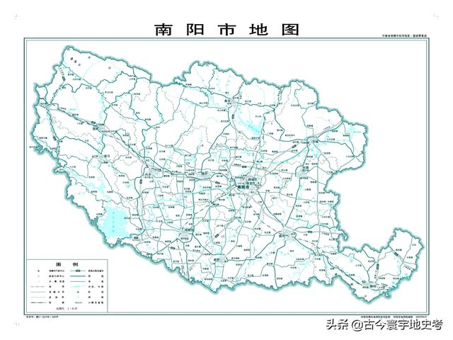 河南各縣市地圖（河南省各市縣地圖）108