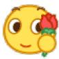 送你一朵玫瑰表情包（送朵玫瑰emoji表情包2022.11.27）15