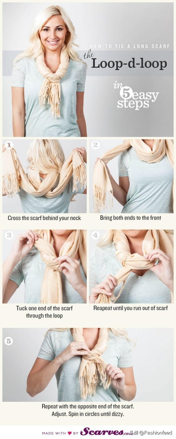 俏皮的系圍巾方法（如何系您最喜歡的圍巾）1