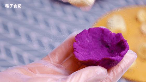 紫薯球的簡單吃法（随手捏一捏就能端上桌的紫薯香蕉球）6