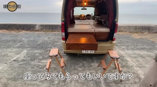 日本小哥自制房車旅行（日本情侶花2萬改造房車）3