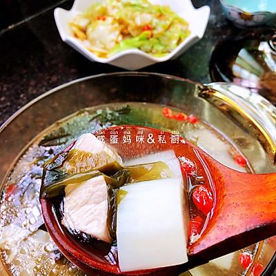 蘿蔔海帶湯的食譜（海帶蘿蔔瘦肉湯）5